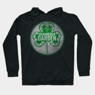 St Patricks Day Gardening - Happy St Patricks Day Shamrock Garden Retro Hoodie